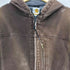 カーハート Carhartt 裏地フリース ダック地 フーデット リッジコート フェード メンズ