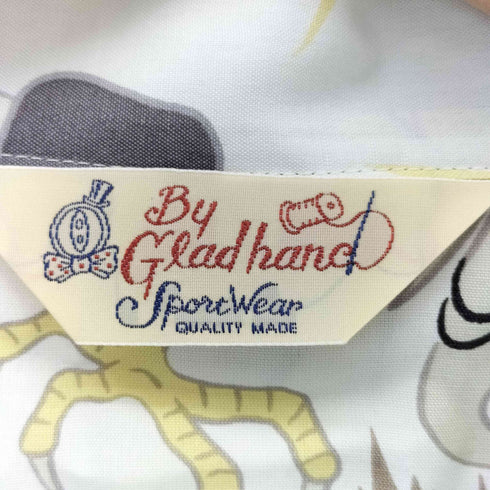 バイグラッドハンド BY GLADHAND GLAD RAW - S/S HAWAIIAN SHIRT グラッドロー 半袖 ハワイアンシャツ メンズ JPN:L