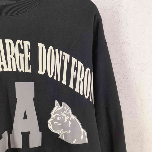 エクストララージ XLARGE BIG PRINT CREW NECK SWEAT ビッグ プリント クルーネック スウェット メンズ S