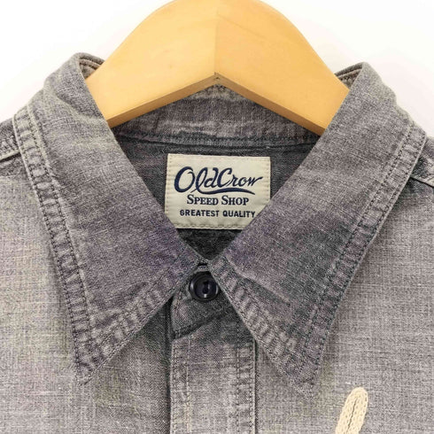 オールドクロウ OLD CROW L/S WORK SHIRTS メンズ JPN:M
