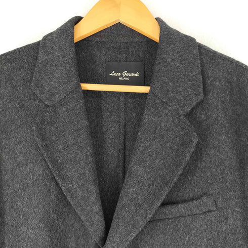 Luca Gerardi MADE IN ITALY ウールチェスターコート メンズ EUR:52