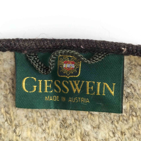 GIESTWEIN オーストラリア製 ノーカラー ジャケット カーディガン レディース 38