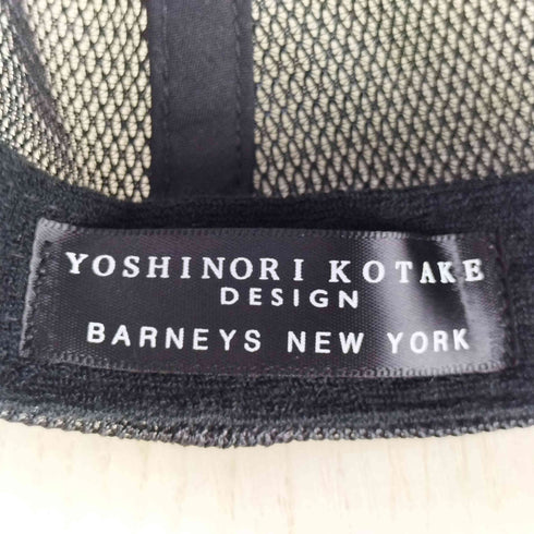 バーニーズニューヨーク BARNEYS NEWYORK カモ柄 ナンバリング メッシュキャップ メンズ