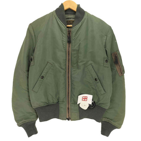 リアルマッコイズ THE REAL McCOY 50S 実名復刻 MIL-J-8279 CONMARジップ ウール MA-1 フライトジャケット メンズ JPN:S