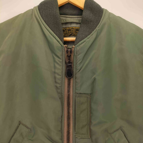 リアルマッコイズ THE REAL McCOY 50S 実名復刻 MIL-J-8279 CONMARジップ ウール MA-1 フライトジャケット メンズ JPN:S