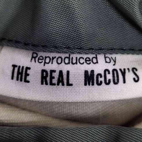 リアルマッコイズ THE REAL McCOY 50S 実名復刻 MIL-J-8279 CONMARジップ ウール MA-1 フライトジャケット メンズ JPN:S