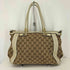 グッチ GUCCI 2WAY GGキャンバス 編み込み トートバッグ ショルダーバッグ GGcanvas totebag shoulderbag レディース