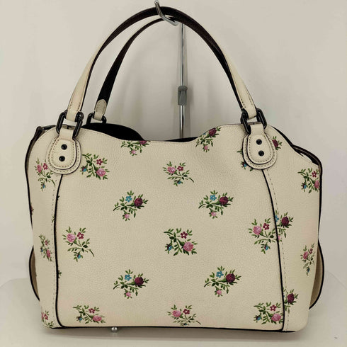 コーチ COACH イーディー 28 クロスステッチ フローラルプリント レディース