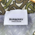 バーバリー BURBERRY TBロゴ総柄 カモフラージュ ハーフジップ 半袖シャツ メンズ UK2
