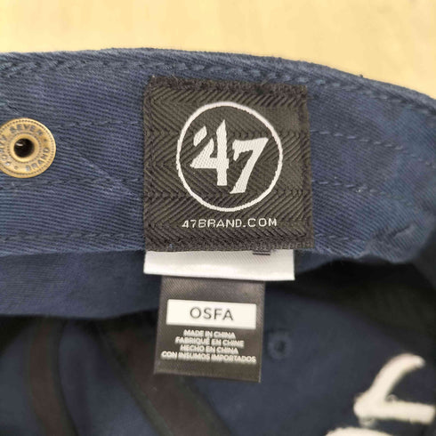 フォーティーセブン ’47 CLEAN UP ロゴ刺繍 6パネルキャップ メンズ FREE