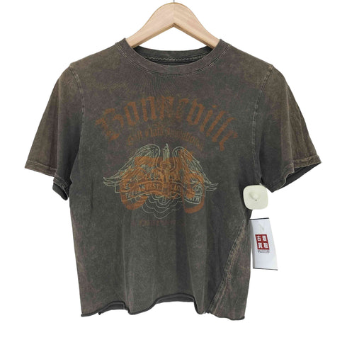 wicked quick Y2K 対台 クルーネックTシャツ レディース import:L