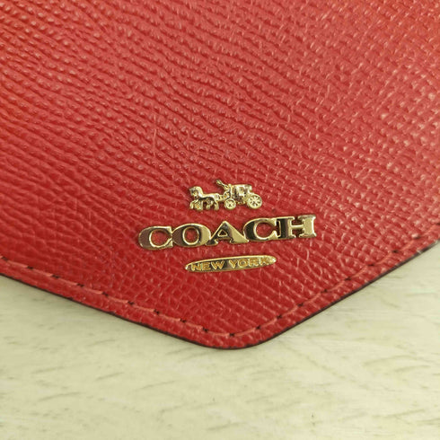 コーチ COACH クロスグレインレザー スモール ウォレット レディース