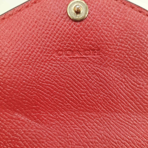 コーチ COACH クロスグレインレザー スモール ウォレット レディース