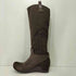 プーマ PUMA 00s Balmoral Herringbone Tweed Leather Wedge Riding Boots ライディングブーツ Y2K レディース JPN:22.5