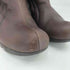 プーマ PUMA 00s Balmoral Herringbone Tweed Leather Wedge Riding Boots ライディングブーツ Y2K レディース JPN:22.5