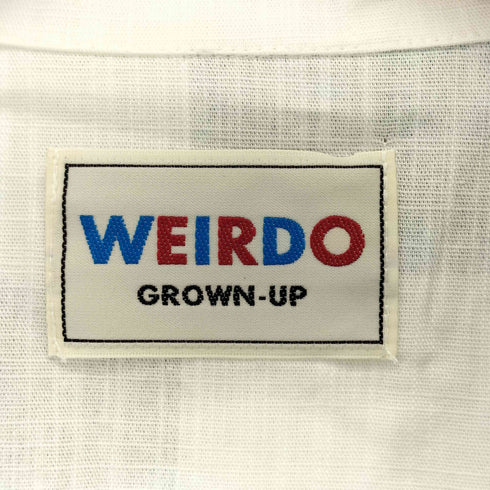 ウィアード WEIRDO 21SS CHECKER - S/S SHIRTS / IVORY メンズ JPN:S