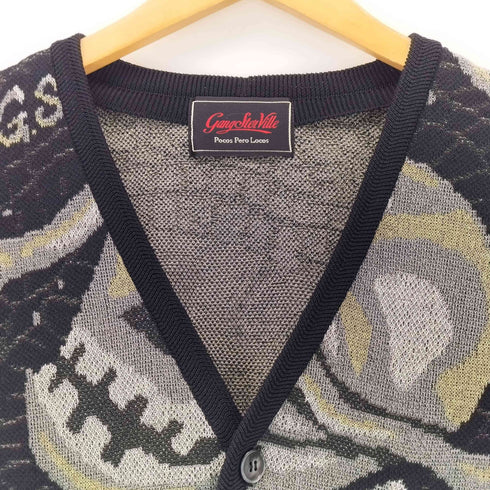 ギャングスタビル GANGSTERVILLE 25SS memento mori - CARDIGAN メメント・モリ カーディガン メンズ JPN:M