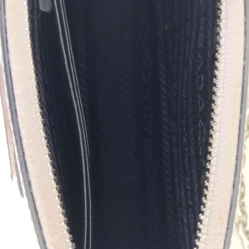 プラダ PRADA サフィアーノレザー チェーンストラップ ショルダーバッグ レディース