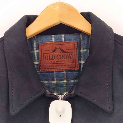 オールドクロウ OLD CROW SPEED SHOP - LEATHER SPORTS JACKET メンズ JPN:XL