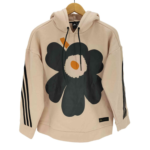 マリメッコ marimekko フロントプリント スウェットパーカー レディース JPN:S