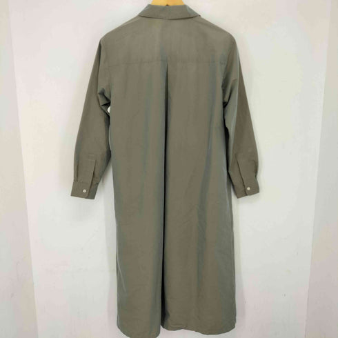 マッキントッシュフィロソフィー MACKINTOSH PHILOSOPHY オープンカラーシャツワンピース 玉虫 レディース JPN:2
