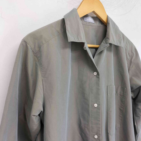 マッキントッシュフィロソフィー MACKINTOSH PHILOSOPHY オープンカラーシャツワンピース 玉虫 レディース JPN:2