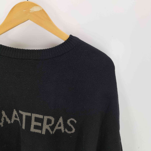 AMATERAS ロゴクルーネックニット レディース ML