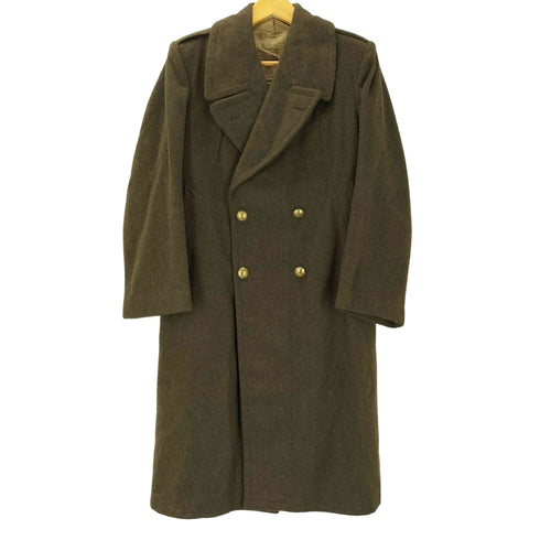 フレンチアーミー FRENCH ARMY 40-50S vintage フランス軍 AGOSTINI SICLOUD ウール ミリタリー ダブルブレスト チェスター ロング コート ヴィンテージ メンズ 42M