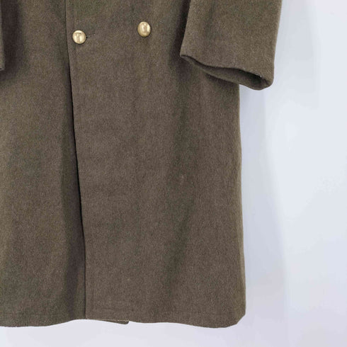 フレンチアーミー FRENCH ARMY 40-50S vintage フランス軍 AGOSTINI SICLOUD ウール ミリタリー ダブルブレスト チェスター ロング コート ヴィンテージ メンズ 42M