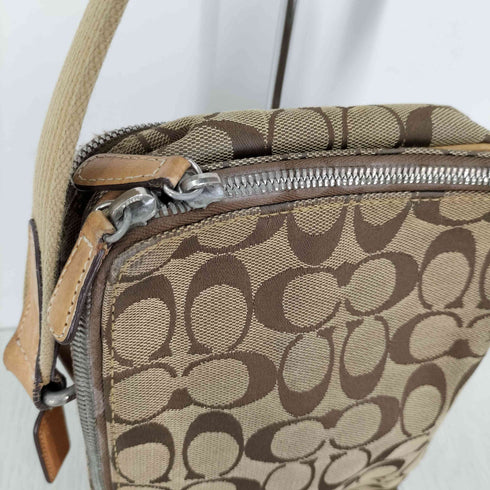 コーチ COACH シグネチャー ショルダーバッグ signature shoulderbag レディース
