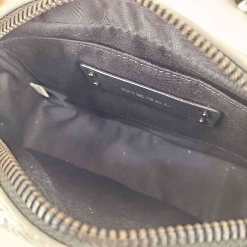 ディーゼル DIESEL ROSA ローザ ロゴ型押し スクエア ショルダーバッグ レディース FREE