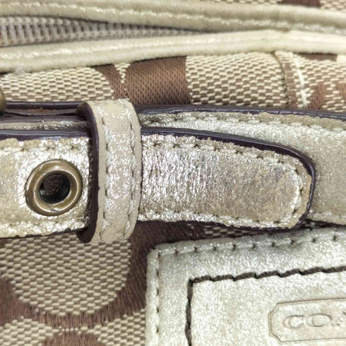 コーチ COACH シグネチャー ハンドバッグ signature handbag レディース