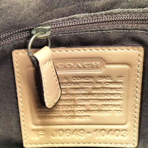 コーチ COACH シグネチャー ワンショルダーバッグ signature oneshoulderbag レディース
