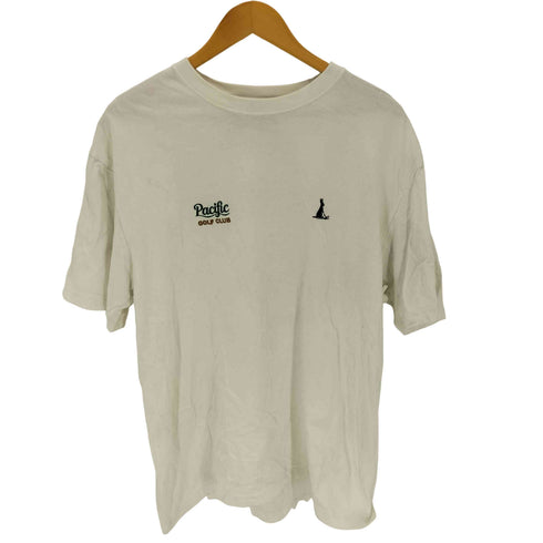 ファッキンラビッツ #FR2 ×Pacific Golf Club コラボ クルーネックTシャツ メンズ