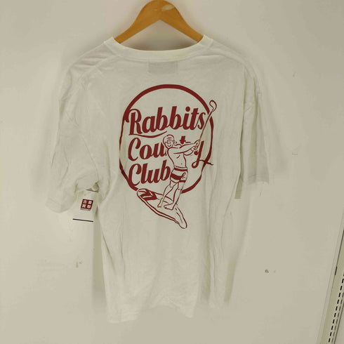 ファッキンラビッツ #FR2 ×Pacific Golf Club コラボ クルーネックTシャツ メンズ