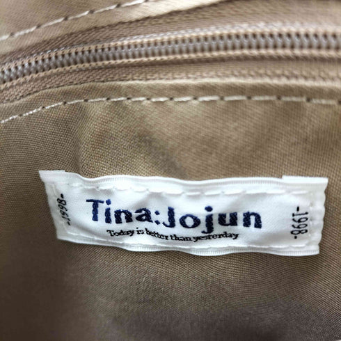 ティーナジョジュン TINA:JOJUN 2WAY ショルダー付き トラベルバッグ レディース