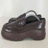 チャールズアンドキース CHARLES&KEITH Leoi レオイ プラットフォーム ペニーローファー レディース 24.5