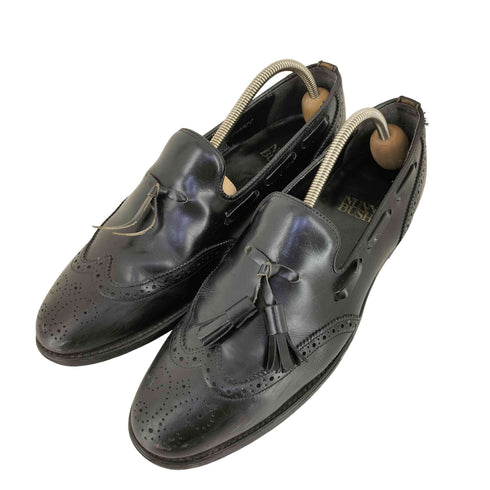 NUNN BUSH ナンブッシュ ウイングチップ タッセルローファー メンズ US:9D