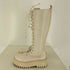 スライ SLY LACE UP KNEE レースアップ ニー ブーツ レディース L