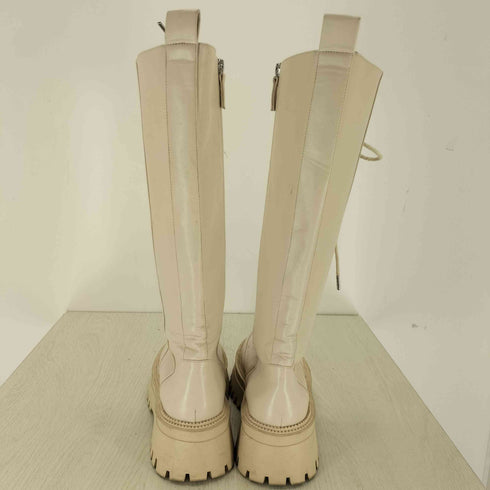 スライ SLY LACE UP KNEE レースアップ ニー ブーツ レディース L