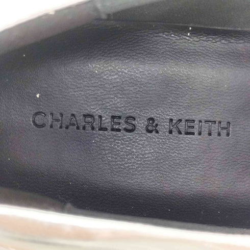 チャールズアンドキース CHARLES&KEITH メッシュ カーブプラットフォームメリージェーン レディース 24.5