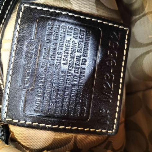 コーチ COACH ホーボー キャンバス ワンショルダーバッグ hobo canvas oneshoulderbag レディース