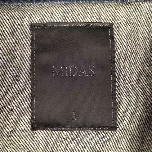 MIDAS デニムトラッカージャケット メンズ JPN:1