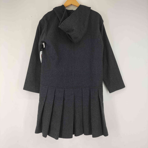 ダナキャランニューヨーク DKNY カシミヤ混 バックプリーツ ダッフルコート レディース JPN:2
