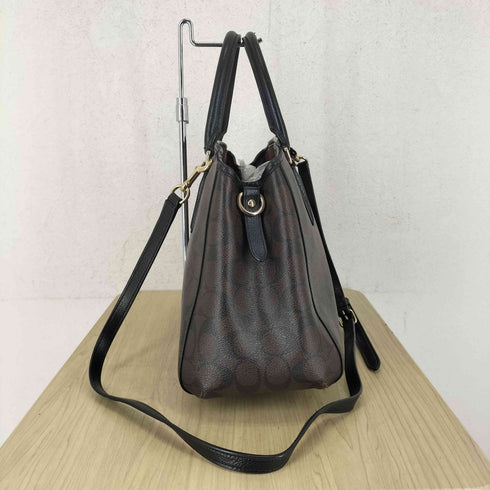 コーチ COACH 2WAY シグネチャー ハンドバッグ ショルダーバッグ signature handbag shoulderbag レディース