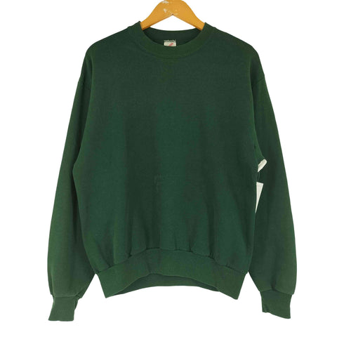 ジャージーズ JERZEES 90S USA製 クルーネック 無地 スウェット メンズ import:M