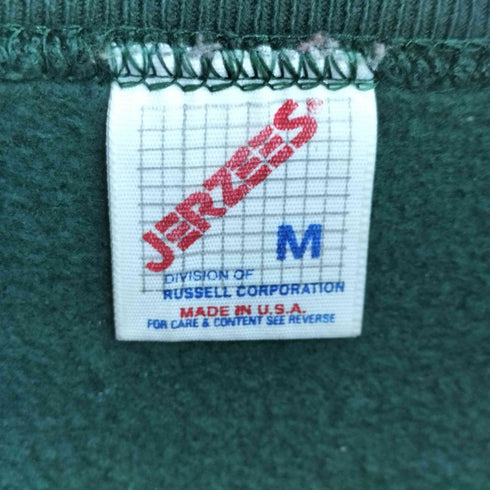 ジャージーズ JERZEES 90S USA製 クルーネック 無地 スウェット メンズ import:M
