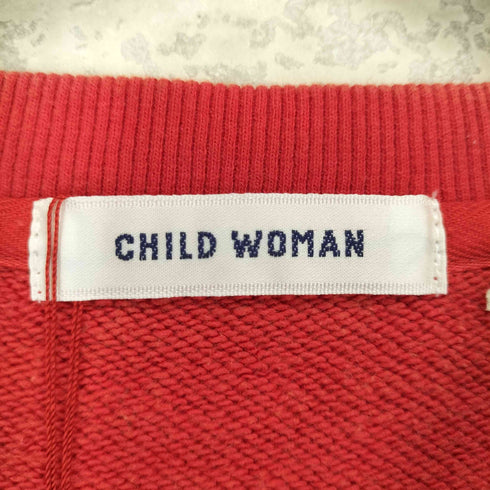 チャイルドウーマン My Fav. CHILD WOMAN キャラクター プリントスウェット レディース FREE