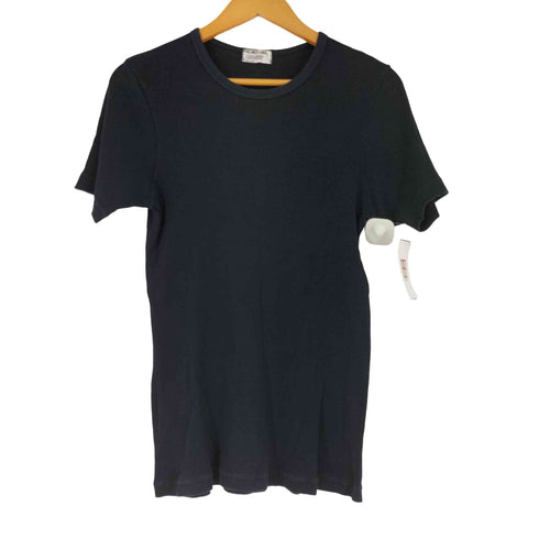 ヘルムートラング HELMUT LANG 90-00S 本人期 半袖リブTシャツ メンズ import:M