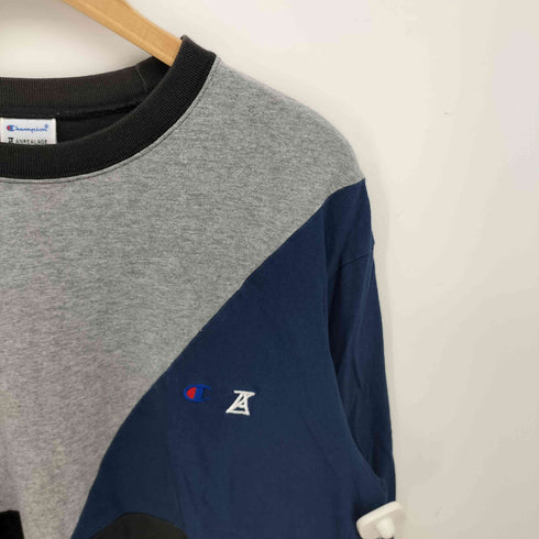 アンリアレイジ ANREALAGE LONG SLEEVE T-SHIRT ロゴ刺繍 クレイジーパターン 長袖 Tシャツ メンズ JPN:L